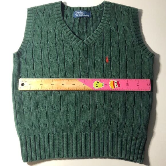 Polo RL Green Vest in EUC - Picture 1 of 4